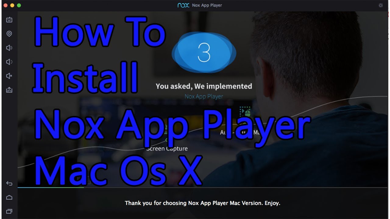 install a camera on nox android emulator for mac